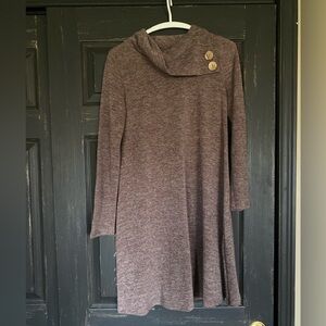 Brown Sweater Dress
